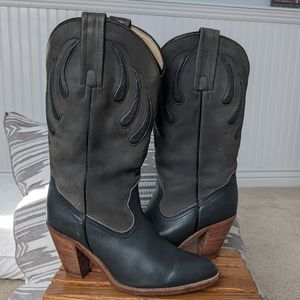 Vintage Frye cowboy boots
